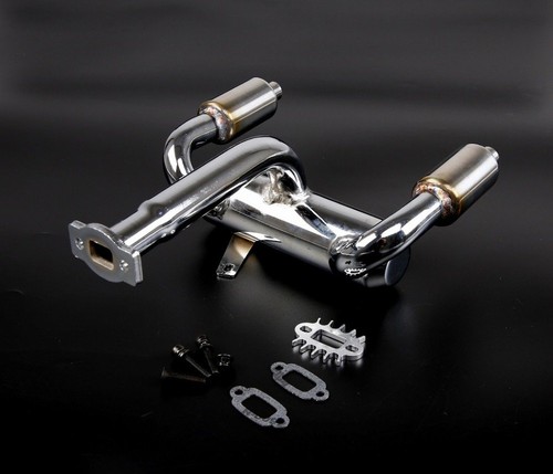Dual exhaust pipe - pipe, silent