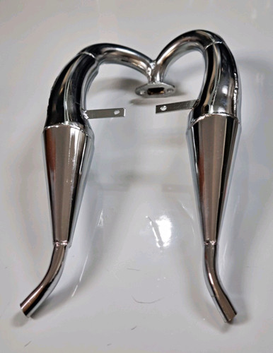 Baja chrome dual - tuned, exhaust