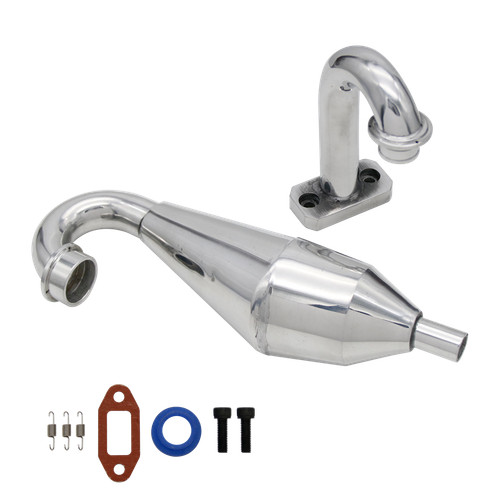 Exhaust pipe tuned - exhaust, aluminum