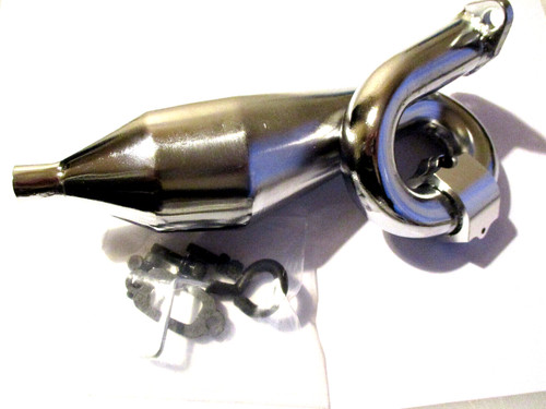 Baja aluminum tuned pipe - aluminum,